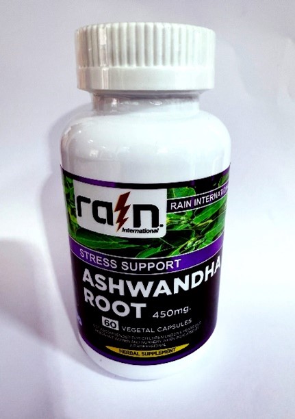 ASHWANDHA ROOT 450 MG 60 CAPSULAS (LABORATORIO RAIN INTERNATIONAL)